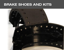 Brake shoes and kits
