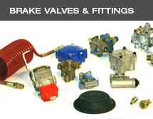 Brake valves and fittings