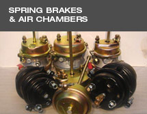 Spring brakes and air chambers